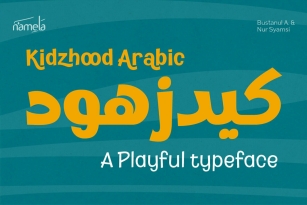 Kidzhood Arabic Font Font Download