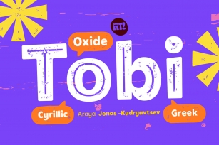 Tobi Oxide Font Font Download
