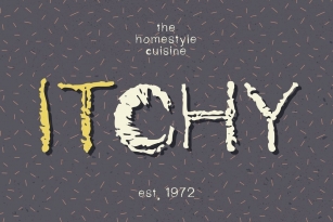 Itchy Font Font Download