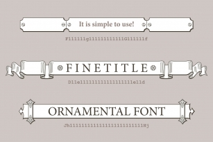 Finetitle Font Font Download