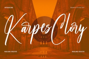 Karpes Clory Font Font Download