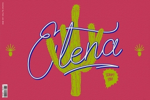 Elena Script Font Font Download