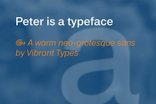 Peter Font Font Download