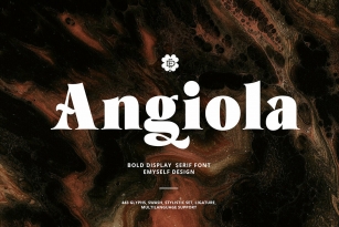 ED Angiola Font Font Download