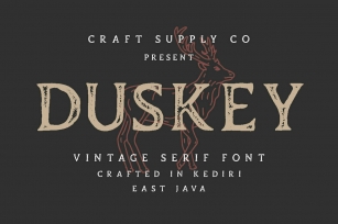 Duskey Font Font Download