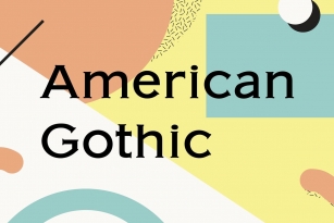 American Gothic Font Font Download