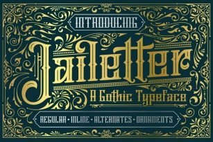 Jailetter Font Font Download