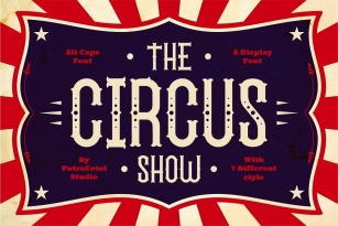 The Circus Show Font Font Download