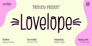 Lovelope Font Font Download