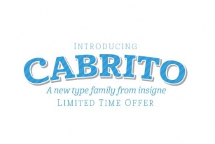 Cabrito Font Font Download