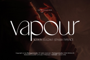 Vapour Font Font Download
