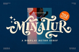 The Minatur Font Font Download