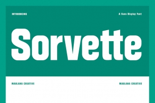 Sorvette Font Font Download