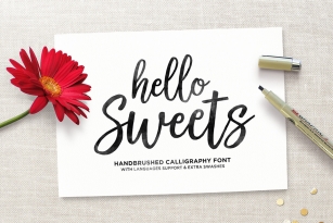 Hello Sweets Font Font Download