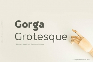 Gorga Grotesque Font Font Download
