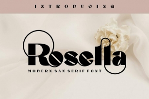 Rosella Modern Sans Serif Font Font Download