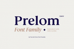 Prelom Font Font Download