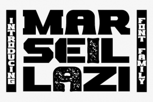 Marseilazi â€“ 9 Strong Bold Style Font Font Download
