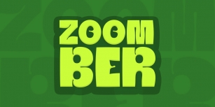 Zoomber Font Font Download