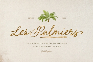 Les Palmiers Font Font Download