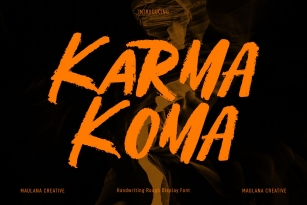 Karma Koma Font Font Download