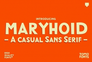 TOMO Maryhoid Font Font Download