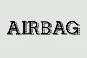 Airbag Font Font Download