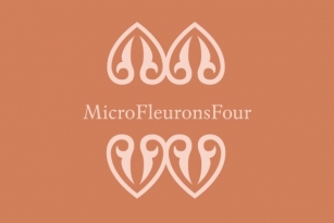 Micro Fleurons Four Font Font Download