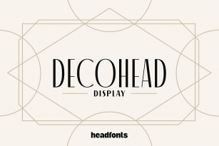 Decohea Display Font Font Download