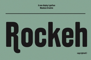 Rockeh Font Font Download