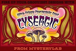 Lysergic Font Font Download