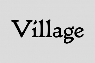LTC Village Font Font Download