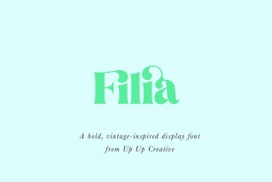 Filia Font Font Download