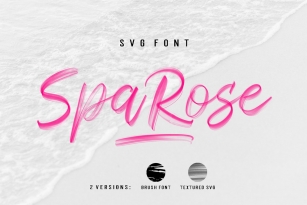 Sparose SVG Font Font Download