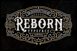 Reborn Font Font Download