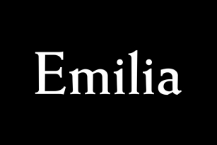 Emilia Font Font Download