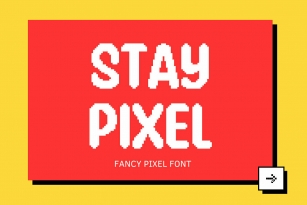 Stay Pixel Font Font Download