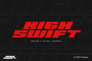 High Swift Font Font Download