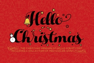 Hello Christmas Font Font Download