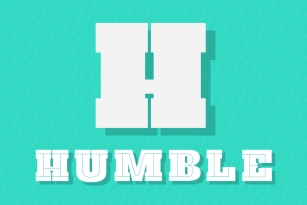 Humble Font Font Download