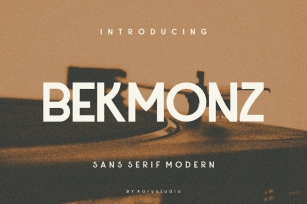 Bekmonz - Sans Serif Font Font Download