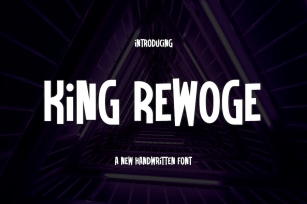 King Rewoge Font Font Download