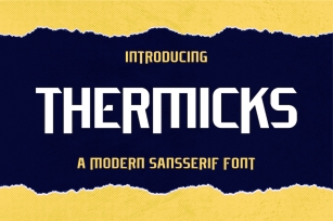Thermicks Font Font Download