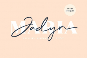 Jadyn Maria Font Font Download