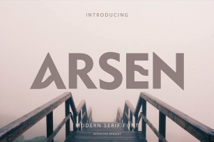 Arsen - Modern Sans Serif Font Font Download