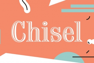 Chisel Font Font Download