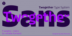 Twogether Sans Font Font Download