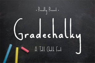 Gradenchalky Font Font Download