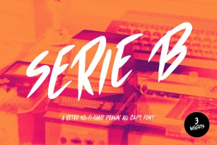 Serie B Font Font Download