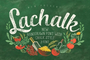 LaChalk Font Font Download